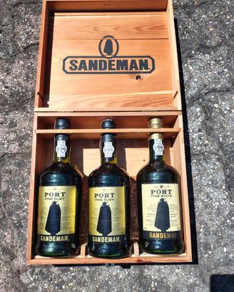 cassetta vino PORTO SANDEMAN