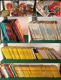 Lotto libri fumetti e riviste 1400pz