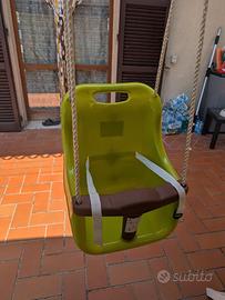 Seduta altalena da esterno con accessori