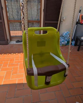 Seduta altalena da esterno con accessori