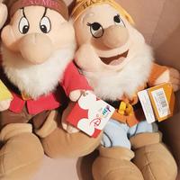 peluche 7 nani Disney Store originali 1999