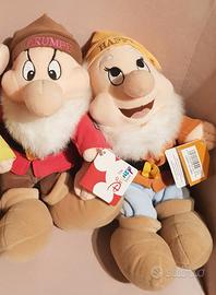 peluche 7 nani Disney Store originali 1999