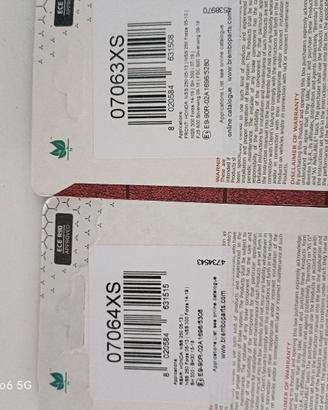 pasticche ant e post sh 150/300 Sint nuove