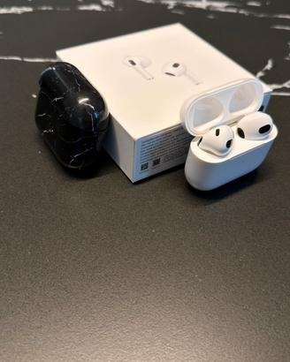 AirPods 3ª Gen con box originale + cover