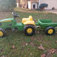 trattore a pedali John deere