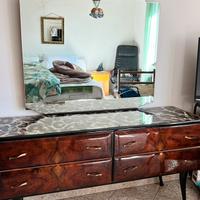 Mobile comò con specchiera