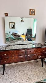 Mobile comò con specchiera