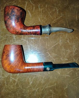 Lotto 2 pipe da collezione 