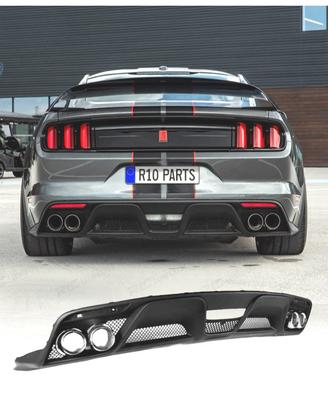 DIFUSORE FORD MUSTANG 15-17 LOOK GT350 + TERMINALI