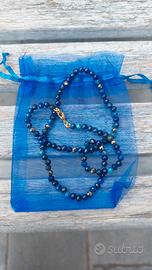 Collana Lapislazzuli e Pirite 