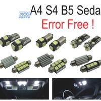 KIT 12 LAMPADE LED INTERNE PER AUDI A4 B5 SEDAN 96