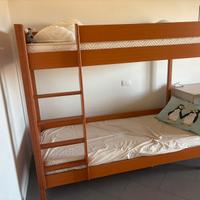 Letto a castello in legno
