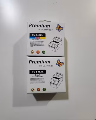 Set 2 Cartucce Compatibili Canon PG575XL CL576XL