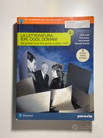 LA LETTERATURA IERI, OGGI, DOMANI 3.2