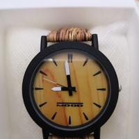 Orologio Mood effetto legno da polso uomo NUOVO