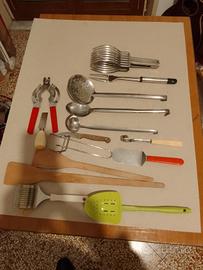 Utensili da cucina.