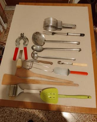 Utensili da cucina.