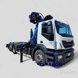 IVECO STRALIS 360 SCARRABILE CON GRU E POLPO EUR