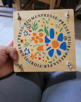 Pressa per fiori