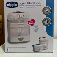 Sterilizzatore Chicco SterilNatural 2in1 NUOVO