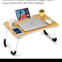 tavolino pieghevole postazione  lavoro/colazione