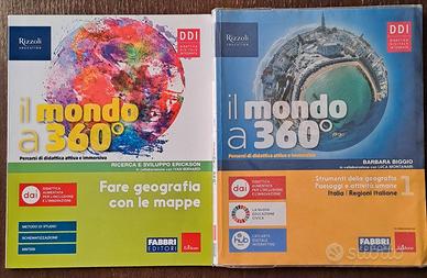 Libro di Geografia " IL MONDO A 360 GRADI " vol. 1