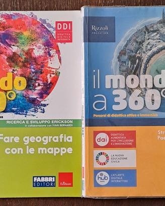 Libro di Geografia " IL MONDO A 360 GRADI " vol. 1