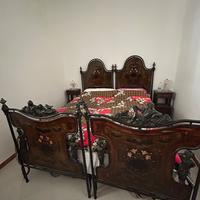 Letto matrimoniale ferro battuto