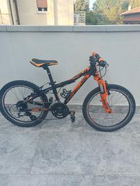 bici mtb bambino ktm wild speed 20 pollici 