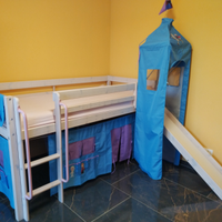 Letto Jisk Frozen con materasso