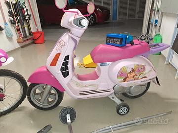  bici bimba e vespina a batteria