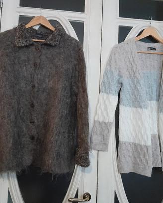 Nr. 2 cardigan 1 OVS+1 Joins tg. M e L(€ 4/€ 3)