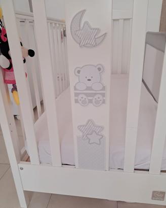 Lettino Neonato Italbaby 130x70 Bianco