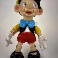 Pinocchio in gomma Walt Disney originale anni 60