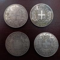 6 Scudoni da 5 lire in Argento (entra e leggi) 