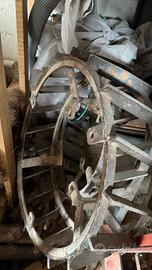 Aratro voltaorecchio motocoltivatore