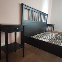 Letto matrimoniale IKEA HEMNES + 2 comodini – otti