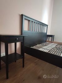 Letto matrimoniale IKEA HEMNES + 2 comodini – otti