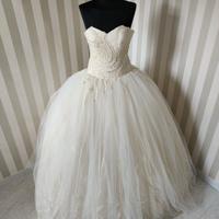 abito da sposa Impero in taglia 44