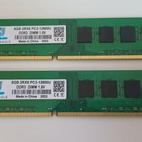 Kit RAM 16GB (2x8GB) DDR3 1600MHz
