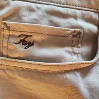 Pantalone Fay color panna taglia 34