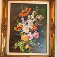 QUADRI DIPINTI OLIO SU TELA CON CORNICE