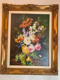 QUADRI DIPINTI OLIO SU TELA CON CORNICE