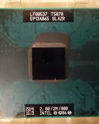 Processore Intel Core2 Duo T5870 2.00GHz 2MB cache