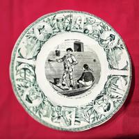 Antico Piatto, Lunéville - France - fine del 1800