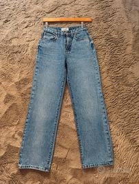 Jeans terranova wide leg vita alta