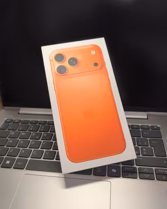 IPHONE 17 PRO MAX 256 SIGILLATO ARANCIONE 
