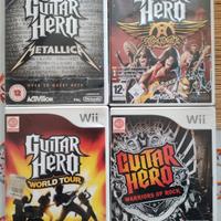 Set Giochi Nintendo Wii  - Guitar Hero