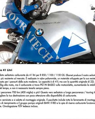 Serbatoio Touratech 41L BMW R 850/1100/1150 GS