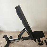 panca regolabile noir kingsgym palestra